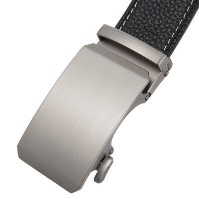 Thắt Lưng Nam Da Thật IDIGO MD1-4041 Màu Đen