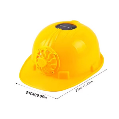 Mũ bảo hộ lao động có quạt năng lượng mặt trời mũ cứng cáp