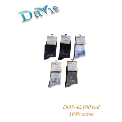 Vớ Cotton Davie Dvs05 Co Giãn Thấm Hút Tốt Và Khử Mùi Kháng Khuẩn An Toàn