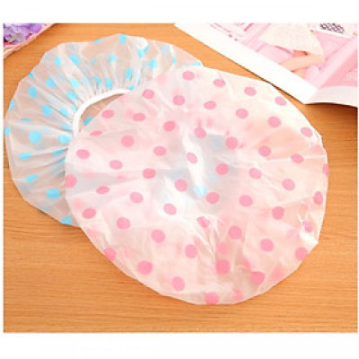 Mũ Chụp Khi Tắm Chống Ướt Tóc Họa Tiết - Nội Địa Nhật Bản