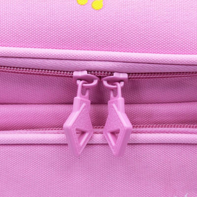 Ba Lô Bé Gái Học Sinh Chống Gù Kèm Bóp Viết - Hình Kỳ Lân - Hong Sheng 9882 - Màu Hồng