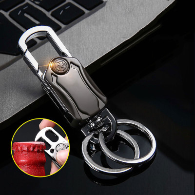 Móc khóa xoay 360 độ kèm khui lon - Hàng chính hãng