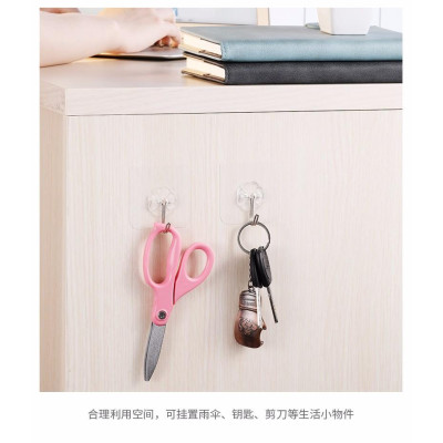 SET 20 Móc Dán Tường Trong Suốt, Treo Đồ Dùng Tiện Dụng Đa Năng Trong Gia Đình, Móc Dính Tường Siêu Dính, Giá Rẻ, Taky Home 2213set20