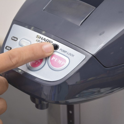 Bình Thủy Điện Sharp KP-Y32PV (3L) (Bạc) - Hàng chính hãng