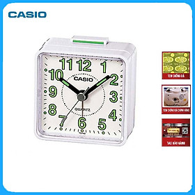 Đồng hồ để bàn - du lịch Casio TQ-140-7DF  có báo thức ( Kích thước 5.7 x 5.7 cm)