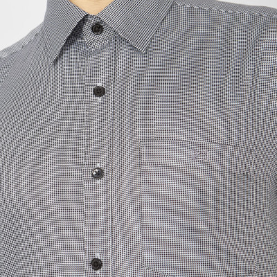 Áo sơ mi nam tay ngắn-V46-014525-GY5