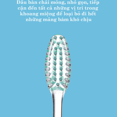 Bàn Chải Đánh Răng Dành Cho Răng Niềng Trisa Bracket Clean