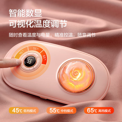 ￼Đai Chườm Nóng Massage Bụng KAW 6 Chế Độ Màn LED Thông Minh, Giảm Đau Bụng Kinh Nhanh Chóng, Làm Ấm Vùng Bụng Vùng Lưng
