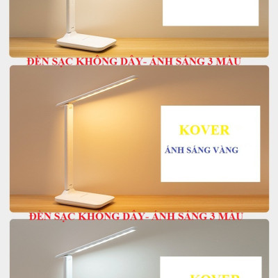 Đèn bàn học, làm việc cảm ứng đa năng, xếp gọn dễ dàng, 3 chế độ ánh sáng bảo vệ mắt chống cận KOVER -DK2