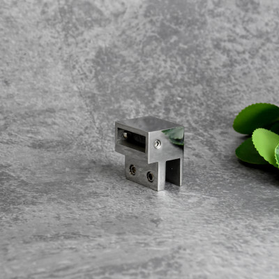 Kẹp kính thanh giằng cabin kính inox 304 mặt gương Hiwin SB-807F