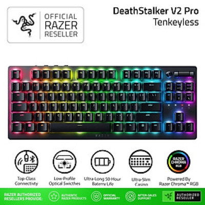 [Mới, hàng chính hãng] Bàn phím Razer DeathStalker V2 Pro Tenkeyless