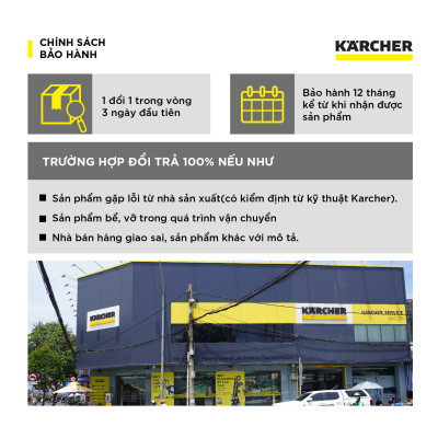 [Sản xuất Châu Âu] Máy hút bụi khô công nghiệp Karcher T 7/1 Classic - Hàng chính hãng