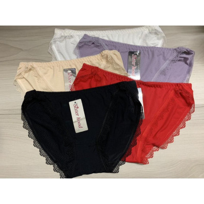 Combo 5 Quần Lót Nữ Thông Hơi Viền Ren 7633 – Mềm Mịn, Thoáng Khí, Đa Màu