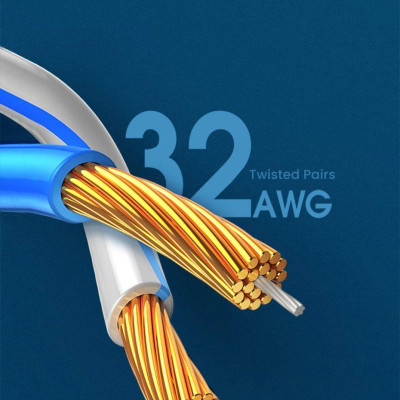 Ugreen UG80415NW149TK 1M 10Gbps màu đen cáp mạng CAT7 siêu mỏng nhỏ 0.38mm - HÀNG CHÍNH HÃNG