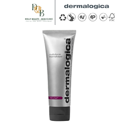 Tẩy da chết nhiệt học chống lão hoá da MULTIVITAMIN THERMAFOLIANT 75ml của Dermalogica - Dolly Beauty