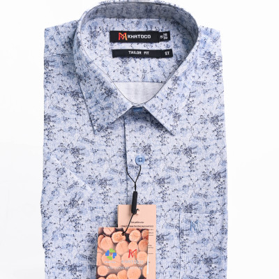 Áo sơ mi Khatoco sale off 50% (S)