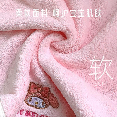 Set 5 Khăn Mặt Cực Xinh Kuromi - Chất Vải Mềm Mịn - An Toàn size 30x30