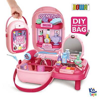 Đồ chơi nhập vai BOWA 8252 – Bộ trang điểm 37 món