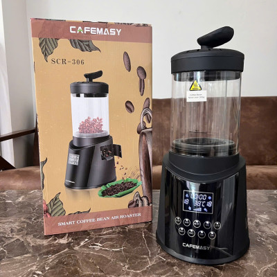 [HÀNG NHẬP KHẨU] Máy Rang Cà Phê Công Nghệ Gia Nhiệt Không Khí – Cafemasy SCR-306, Thương Hiệu Mỹ Cao Cấp