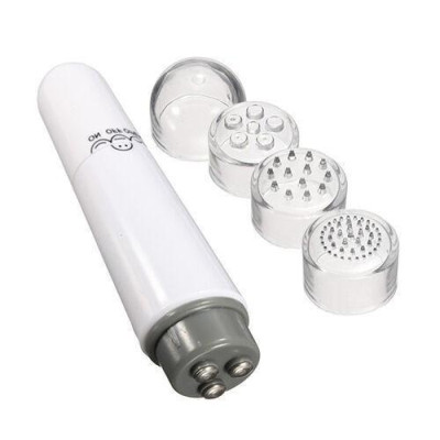 Máy Massages Mini Cầm Tay 4 đầu (11x3cm) Loại Tốt Nhất Có Sẵn Pin 2A B25