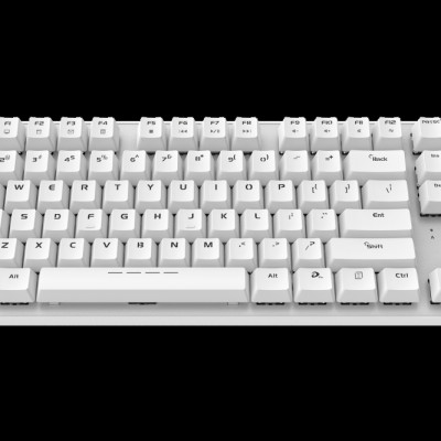Bàn phím cơ không dây DAREU EK807G White  87-KEYS (Blue/ Brown/ Red D switch) - Chính Hãng
