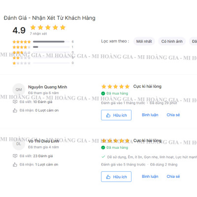 Máy hút bụi cầm tay gia đình Deerma DEM-DX1000 16000Pa - Hàng Nhập Khẩu