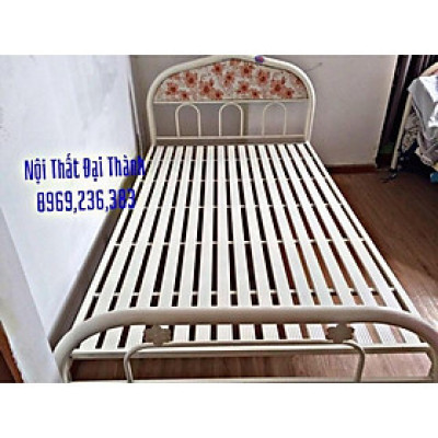 Giường ngủ sắt 1m2 x 2m Đại thành