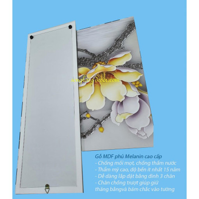 TRANH TREO TƯỜNG HƯƠU HIỆN ĐẠI - BỘ 3 TRANH HƯƠU SAO TREO PHÒNG KHÁCH - TRANH TÀI LỘC