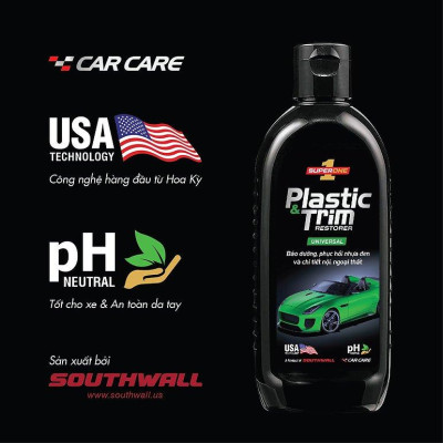 Kem Phục Hồi Nhựa & Ốp Viền Ô Tô SUPERONE Plastic & Trim  Restorer - Universal SOUTHWALL B301