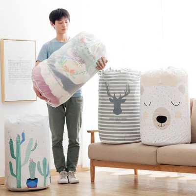 Túi Đựng Quần Áo, Chăn Màn Chống Thấm, Dây Rút Tiết Kiệm Không Gian GIAO MÀU NGẪU NHIÊN - HÀNG CHÍNH HÃNG MINIIN