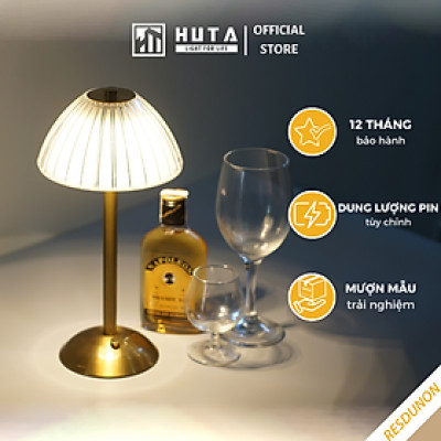 Đèn Bàn Led Quầy Bar Nhà Hàng HUTA RESDUNON Cảm Ứng Tích Điện Điều Chỉnh Ánh Sáng Trang Trí Quán Cà Phê Phòng Ăn