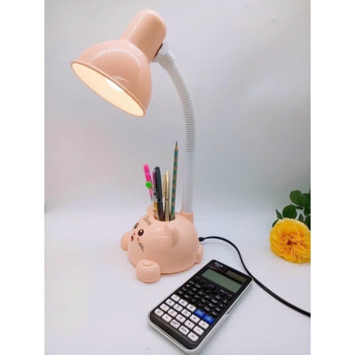 Đèn Học Để Bàn Hình Mèo Chống Cận, Có Ống Cắm Bút Cho Bé - Mẫu Mới - HÀNG CHÍNH HÃNG MINIIN
