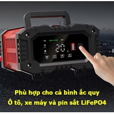 BỘ SẠC BÌNH ẮC QUY CÔNG XUẤT LỚN SẠC BÌNH TỪ 300A TRỞ XUỐNG CHỐNG NGƯỢC CỰC CHỐNG CHẬP KHỬ PHỤC HỒI BÌNH SẠC TỰ ĐỘNG 12V-24V