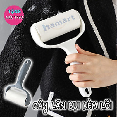 Cây Lăn Bụi Quần Áo Đa Năng Kèm Lõi 60 Lớp Lăn Tóc Làm Sạch Ga Giường Tiện Lợi TẶNG Móc Treo 