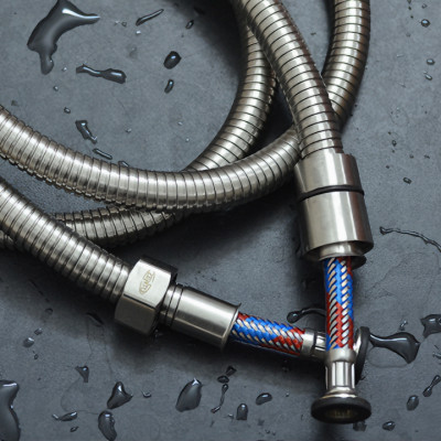 Dây vòi inox KG70 ruột bố siêu bền chống gỉ xoắn, gắn vừa tất cả các dây nhựa, dây inox304 - Hàng chính hãng