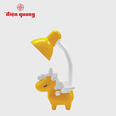 Đèn bàn bảo vệ thị lực Điện Quang ĐQ DKL16 BW (Kiểu con kỳ lân, bóng led warmwhite)