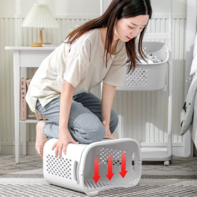 GIỎ CARO CAO CÓ QUAI XÁCH ĐỰNG QUẦN ÁO – GIẢI PHÁP LƯU TRỮ TIỆN LỢI & THẨM MỸ