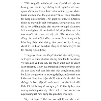 Đọc Vị Cảm Xúc Thuyết Phục Bất Kỳ Ai