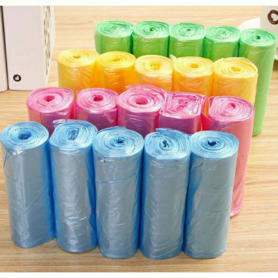 Bộ 5 Cuộn 100 Túi Đựng Rác Sinh Học Tự Phân Huỷ Siêu Dai Co Giãn Tốt Bảo Vệ Môi Trường - 45x50cm Tiện Lợi- Hàng Chính Hãng MINIIN