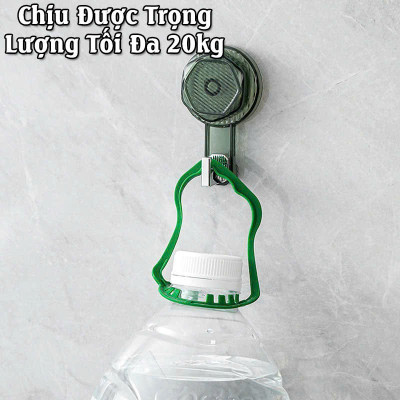 Móc Treo Hút Chân Không Bắc Âu Siêu Dính Chống Thấm Nước - Treo Chìa Khóa, Khăn Tắm, Vật Dụng MÀU NGẪU NHIÊN - HÀNG CHÍNH HÃNG MINIIN