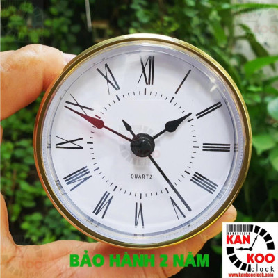 Bộ Máy Đồng Hồ Gắn Đồng Hồ Để Bàn Gỗ/Kính – Đường Kính 70cm – Xi Vàng Cao Cấp – Bảo Hành 2 Năm