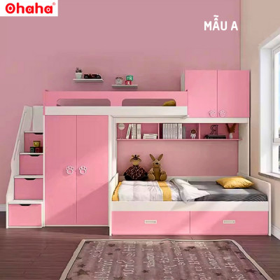 Giường tầng thông minh Ohaha - GTTM002