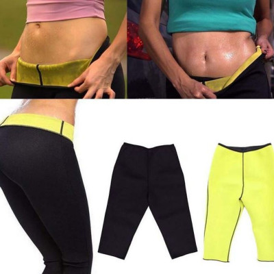 Quần sinh nhiệt tan mỡ bụng và đùi màu đen