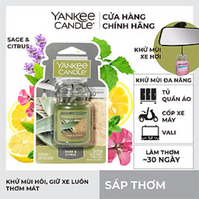 Sáp thơm xe Yankee Candle - Sage & Citrus