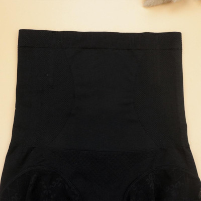 Quần Gel Bụng Định Hình Luperi LGEL1010 Có Thanh Chống cuộn cạp nịt bụng eo thon phối ren viền