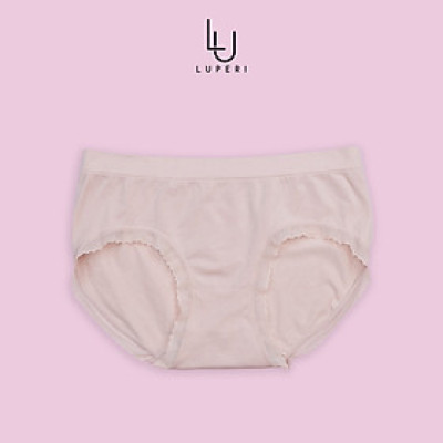 Quần Lót Nữ Lưng Cao Không Đường May LUPERI LU3QL755 Sợi Dệt Liền Co Giãn Mềm Mại Mát Mịn Dành Cho Người Béo Vòng Mông To