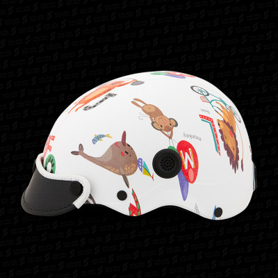 Mũ bảo hiểm trẻ em hoa văn NÓN SƠN chính hãng APE-TR117