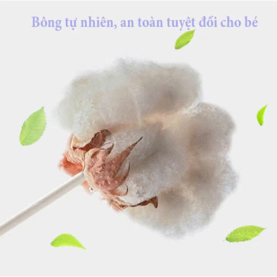 Hộp 200 Tăm Bông Ngoáy Tai 2 Đầu Xoắn Nhọn – Nhiều Màu Sắc, Tiện Dụng - HÀNG CHÍNH HÃNG MINIIN