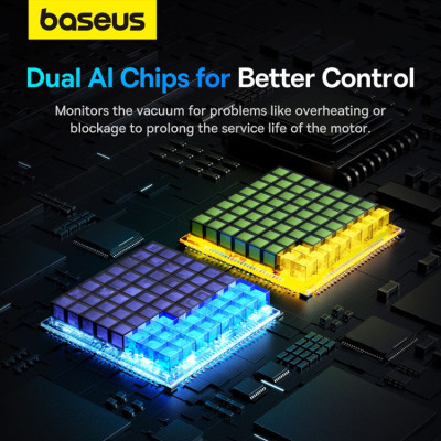 Máy hút bụi cầm tay Baseus A5 Car Vacuum Cleaner 130W 16000pa 7500mAh- hàng chính hãng