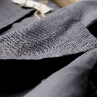 Áo Vest blazer nữ dáng lửng tay lỡ trẻ trung, chất vải Linen mềm mát, thích hợp Hè, Thu Bz11